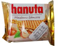 ✨(แพ็ค2)✨Hanuta Wafer with Hazelnut Cream 44g