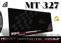 MOUSE PAD (เมาส์แพด) SIGNO (MT-327) SPEEDER HEAVILY TEXTURED WEAVE ANTI-SLIP RUBBER BASE (900x400x3MM) -ของแท้