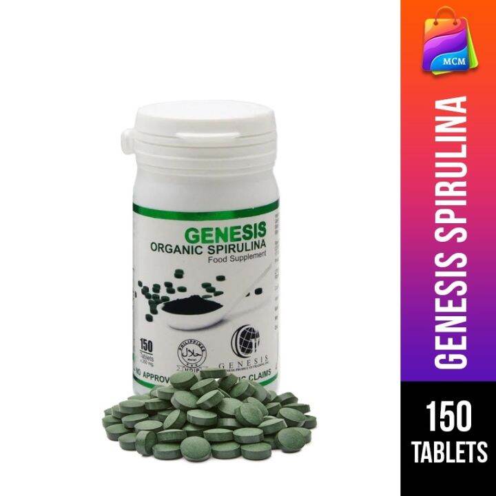 Genesis Organic Spirulina Original Health Food Supplement For Diabetes
