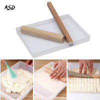 DIY Nougat Tray Set Wooden Cutting Rolling Pin Baking Candy Tools Cake Decorating Tools