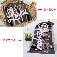 [Traveling Requisites] ผ้าเช็ดตัว2NE1ทรงสี่เหลี่ยมขนาด35X35ซม. 35X75ซม. ผ้าผ้าเช็ดหน้าผ้าฝ้ายพิมพ์โลโก้ออกแบบได้ตามต้องการ