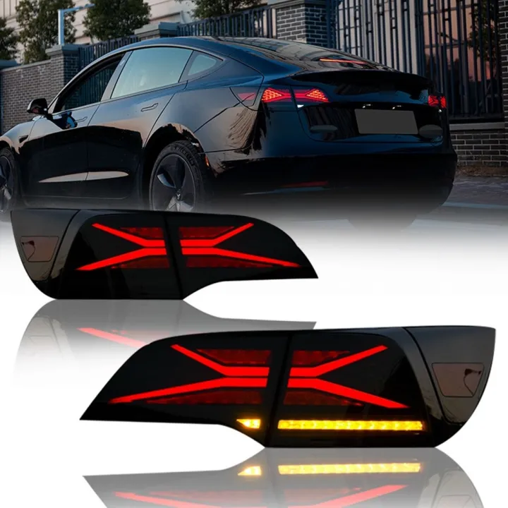 Car Styling Tail Lights for Tesla Model 3 Tesla Y 2017 2018 2019 2020