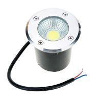 LED Underground Light 5W 9W COB โคมไฟชั้นกลางแจ้ง Ground Garden Square Path ฝัง Yard Spot ภูมิทัศน์110V220V DC12V IP68