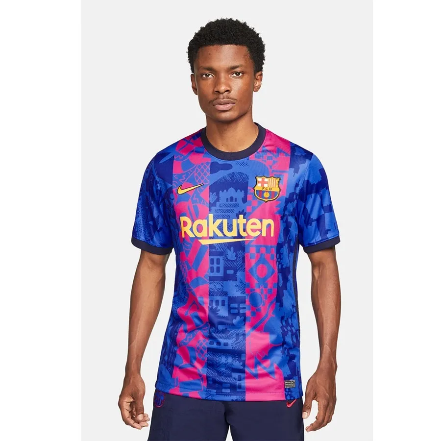 ☂✆✓ FC Barcelona third shirt 21/22 Messi Kun Aguero m. Depay Barcelona  soccer jersey camiseta de Futbol