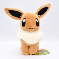 【CC】 TAKARA TOMY Cartoon Elf Anime Dolls 17cm-25cm Eevee Stuffed Pikachu Birthyday Gifts for kids