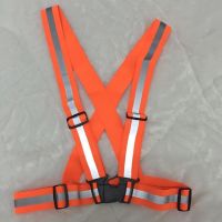 Highlight Reflective Straps Night Running Riding Clothing Vest Adjustable Safety Vest Elastic Band for Adults and Children Vests