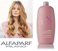 Alfaparf Semi dilino Nutritive low shampoo 1000ml แชมพูสูตรอ่อนโยนสำหรับผมแห้งเสีย ผมลอนดัดปลายแห้ง ให้นุ่มเด้ง