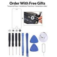 FixGadget 11 in 1 Repair Kits &amp; Gifts (4 x Screwdriver + 2 x Teardown Rods + 2 x Triangle on Thick Slices + 1 x Eject Pin + 1 x Chuck + 1 x Tempered Glass)