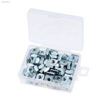 ♚❆ 100pcs/set M3 M4 M5 T Slide Nut Fastener Galvanized T-Slot Nuts for 20 Series Aluminum Extrusion Profile