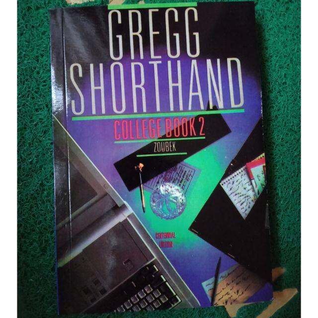 GREGG SHORTHAND COLLEGE BOOK 2 | Lazada PH