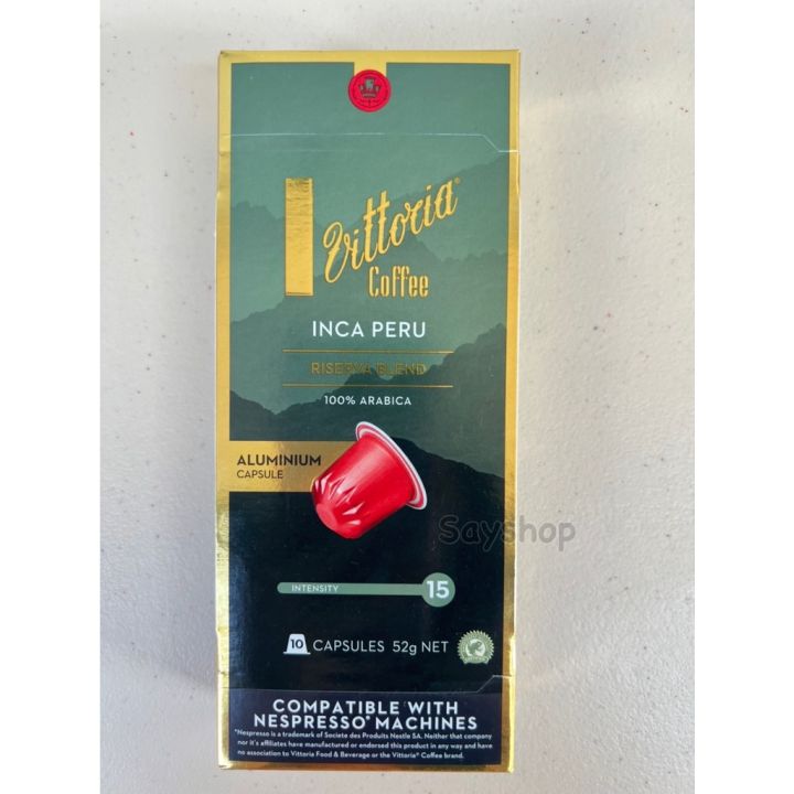 ใหม่-พร้อมส่ง-vittoria-nespresso-capsules-แคปซูลกาแฟ