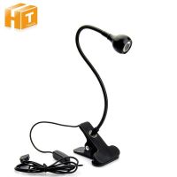 ☼☋ LED Book Light with Clip 1W Flexible LED Reading Lamp USB Power Supply LED Desk Lamp.