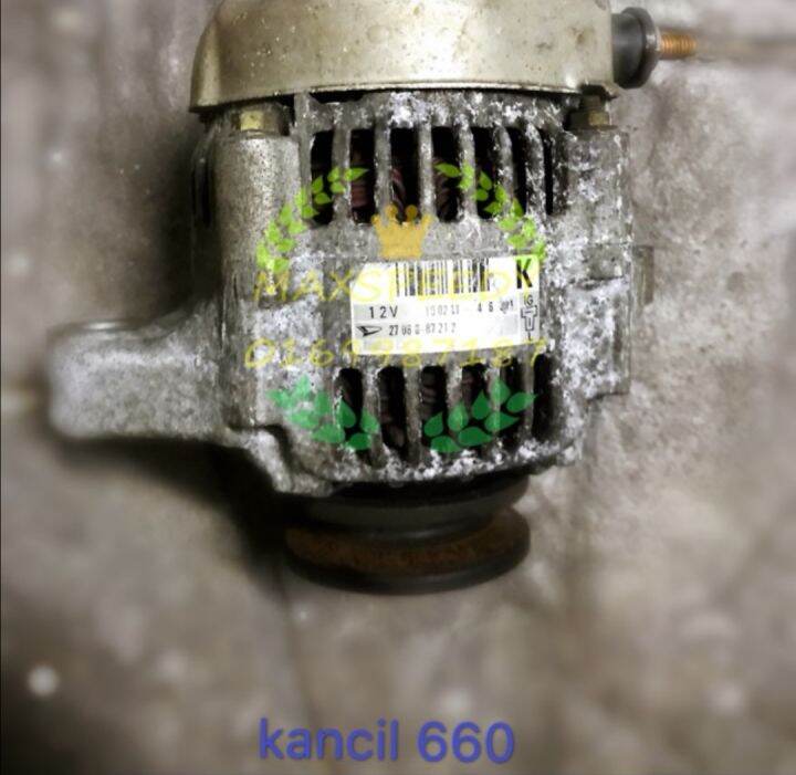 kancil 660 alternator denso japan. Original halfcut. Ready stock Lazada