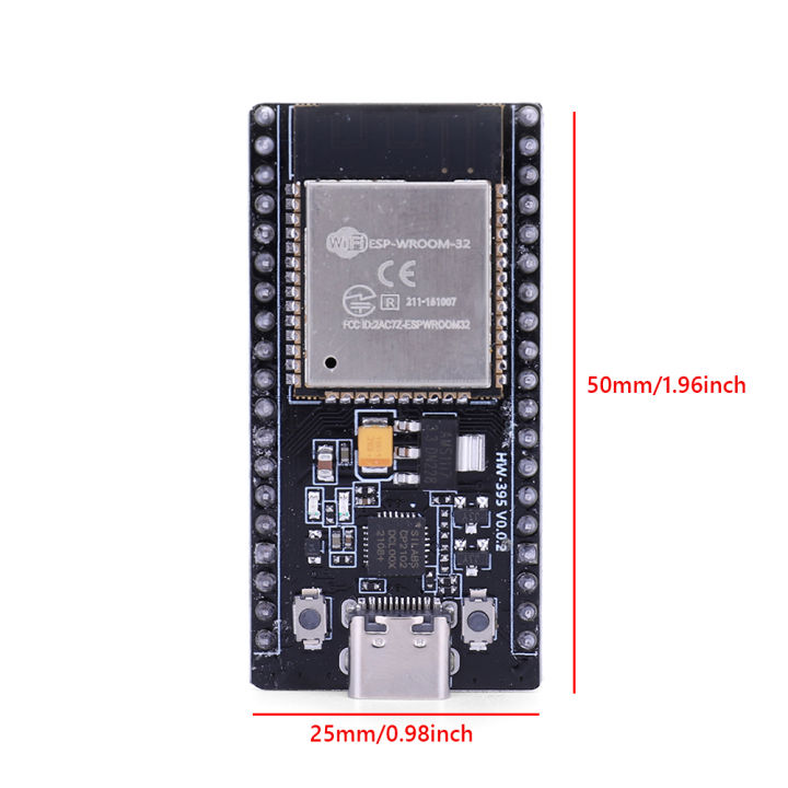 cp2102-esp32-wroom-32บอร์ดพัฒนา-wi-fi-บลูทูธรองรับ-esp32บอร์ดพัฒนา2412-2484mhz-สำหรับสมาร์ทโฮม-mobile-iot