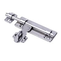 4/6/8Inch Stainless Steel Door Latch Fastener Book Nail Door Sliding Latch Latch Safety Lock Safety Door Latch Window Latch Lock Door Hardware Locks M