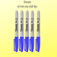 Bút lông dầu vẽ trên mọi chất liệu Sharpie Fine Point - Blue Màu xanh dương