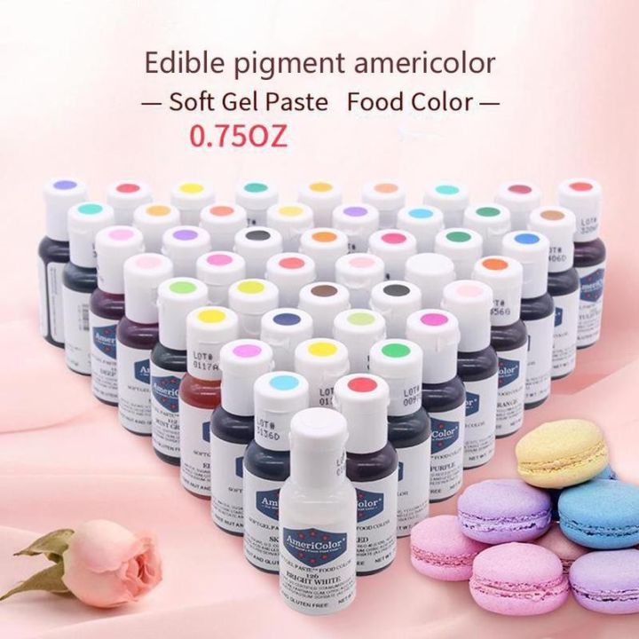 worth-buy-26สีธรรมชาติเม็ดสีกินได้-americolor-macaron-เม็ดสี-f-ondant-เค้กเบเกอรี่เครื่องมือตกแต่งธรรมชาติกินเม็ดสี