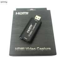 USB แบบพกพา2.0เสียงวิดีโอบันทึกการ์ด HD 1 HDMI ไปยัง USB USB 2.0 1080P ตัวแปลงการ์ดการได้มาขนาดเล็กสำหรับตัวสนับสนุนเครื่องคอมพิวเตอร์ Wi