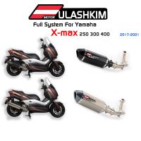 Full System Exhaust For Yamaha Xmax300 Xmax250 Xmax 250 300 2017-2021 Years Motorcycle Exhaust Muffler Escape