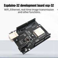 WLLW ESPDUINO-32บอร์ดโมดูลรับส่งสัญญาณภาพไร้สายสีดำ