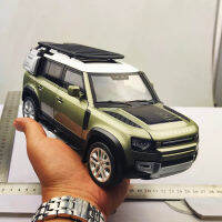 ขนาดใหญ่118 Land Rover Defender 110 Off-Road รถของเล่นล้อแม็ก Diecat SUV รุ่นรถ7ประตู Opend ของเล่นสำหรับเด็กของขวัญคอลเลกชัน