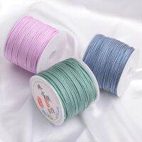 ‘【；】 1.5Mm Diameter Nylon Non Elastic Hand Woven Jade Thread Commonly Used For Making Bracelets, Rings, And Woven Thread 15 M/Roll