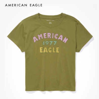 American Eagle OPP T-Shirt เสื้อยืด ผู้หญิง (NWTS 037-8764-309)