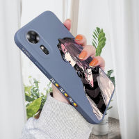 DIORCASE สำหรับ OPPO A17K Oppo A17 Tokyo Revengers Design ขอบซิลิโคนกล้องเต็มรูปแบบเคสปกป้อง