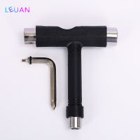 T-Type Skateboard Tool Ratchet Socket Wrench Kick Scooter Hand Tool skate tool Black #Q-101