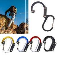 【LZ】☬卐۞  Multifuncional Híbrido Gear Clip Carabiner gancho giratório fivela forte Camping Caminhadas Viagem Mochila Gadget ao ar livre 360 Graus