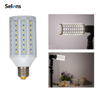 Selens LED หลอดไฟข้าวโพด220V 20W 5500K E27สำหรับสตูดิโอซอฟท์บ็อกซ์ไฟ