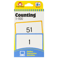 Learn to count 1-100 numbers Evan Moore learning line flashcards counting 1-100 learning line series math learning flashcards in California assisted kindergartens 5 years old