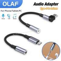 OLAF USB ประเภท C ถึง3.5Mm แจ็คแปลงเสียง AUX สายสำหรับซัมซุงตัวแปลงหูฟัง S23 A53 S21 S22พิเศษ Xiaomi Redmi Poco