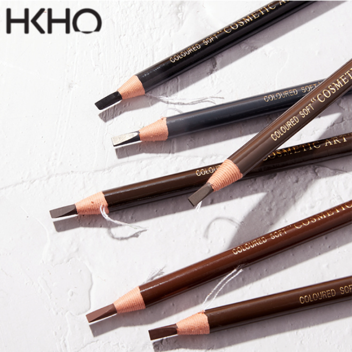 Hkho Waterproof Microblading Eyebrow Peel Off Pencil Makeup Eyebrow Pencil Cosmetics Tools 