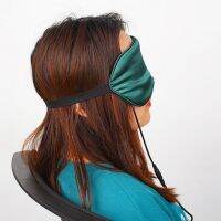 【CC】 Cover Temperature Silk Wool Sleeping Heated Masque Blindfold for