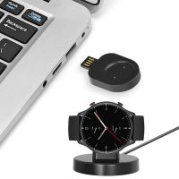 ☜◑✷ Stacja dokująca przejściówka do ładowarki bezprzewodowy przewód kabel do ładowania USB do Amazfit GTR2 GTR 2e GTS2 Mini Bip U T-rex Pro Smart Watch