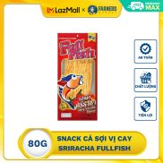 Snack cá sợi vị cay sriracha Full Fish 80g Thái Lan, ăn vặt, ăn nhẹ