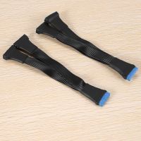 2Pcs Motherboard USB 3.0 19PIN Header 1 To 2 Extension Splitter Cable,12Cm 19Pin Internal Extension Header Adapter Cable