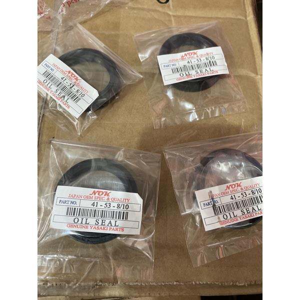 Front fork Oil Seal 41538/10 (FZ 16 / Suzuki Gixxer) Lazada PH