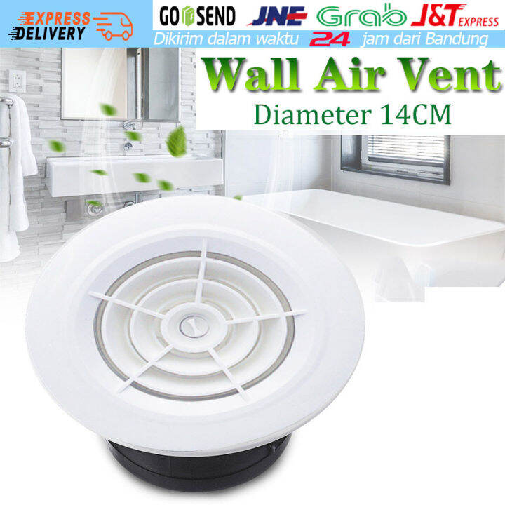 ABS Air Vent Cover Bathroom Ceiling Wall Supply And Exhaust Ventilation ...