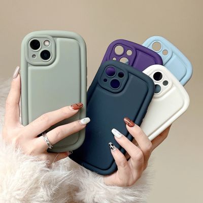เคสโทรศัพท์มือถือสีทึบใหม่สำหรับ iPhone13Promax จำลองสบู่กรณีสำหรับ iPhone12/11 พรีเมี่ยม Frosted Case สำหรับ iPhone4Pro