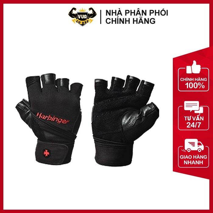 Harbinger Men'S Pro Wristwrap Gym Gloves With Wrist Wrap Lazada