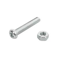 สกรูเกลียวมิลน็อต JP DEXZON 6X35 มม. 25 ตัวMACHINE SCREW WITH NUT JP DEXZON 6X35MM 25PCS **ด่วน ของมีจำนวนจำกัด**