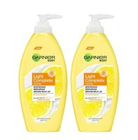 GARNIER Bright Complete Body Lotion การ์นิเย่ ไบรท์คอมพลีท เอ็กซ์ตร้า ไบรท์เทนนิ่ง รีแพร์ริ่ง บอดี้ โลชั่น 400ml x 2ขวด