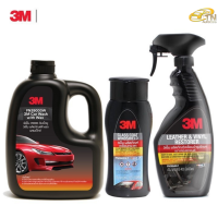 3M Set แชมพูล้างรถ ขนาด 1000 Ml. + PN08889LT(ครีมกระจก)+ PN39040LT(สเปรย์เคลือบเบาะหนัง)