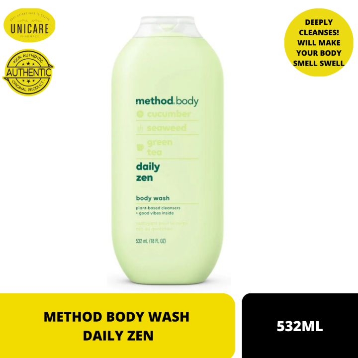 METHOD BODY WASH DAILY ZEN 532ML Lazada