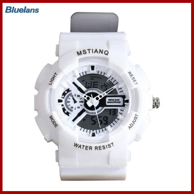 Bluelans®เด็กผู้ใหญ่แฟชั่นกันน้ำแบบดิจิตอลนาฬิกาอิเล็กทรอนิกส์