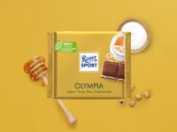 Ritter Sport Olympia ช็อกโกแลตบาร์เเบรนด์ดังจากต่างประเทศ 100 กรัม BBF 04/04/24