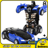 Kids Deformation Car Toys Multi-Color Transform Robot Model Car Toys For Children Birthday Christmas Gifts