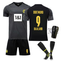 [ในสต็อก] NO.9 Erling Haalands NO.11 Marco Reu-S ผู้ชายเด็กเด็กแขนสั้นเสื้อฟุตบอล2122ใหม่ Borussia ปัญหาออกไปผู้ใหญ่ชุดเสื้อฝึกอบรม